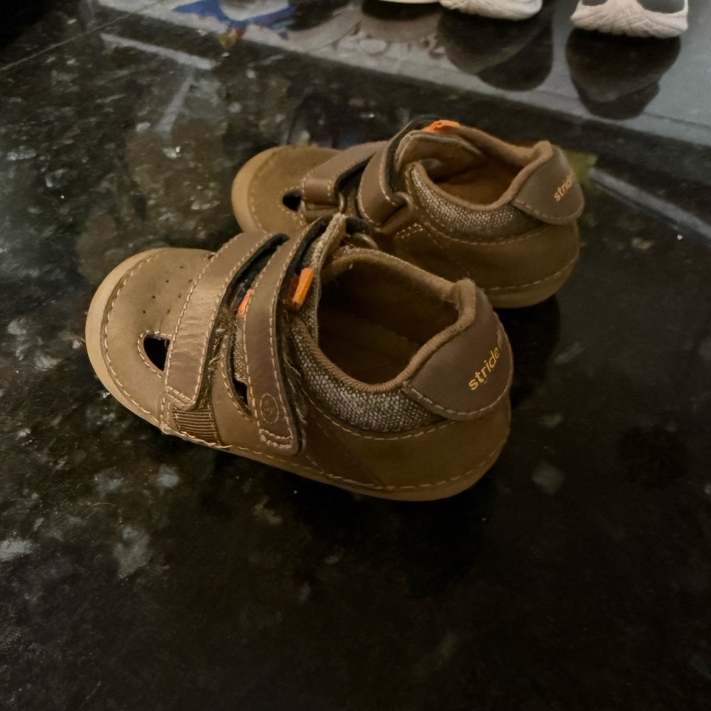 Stride Rite Tan/Brown Baby Walkers